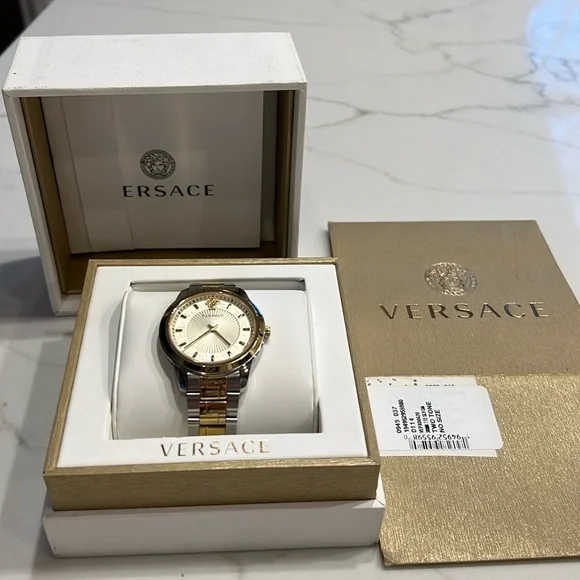 Versace | Accessories | Versace Ladies Watch Two Tone Gold  display picture 1